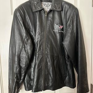 Genuine GM C5 Corvette Lady’s Leather Jacket Size Laege